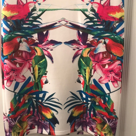 Multicolor backless dress - Picture 4 of 4